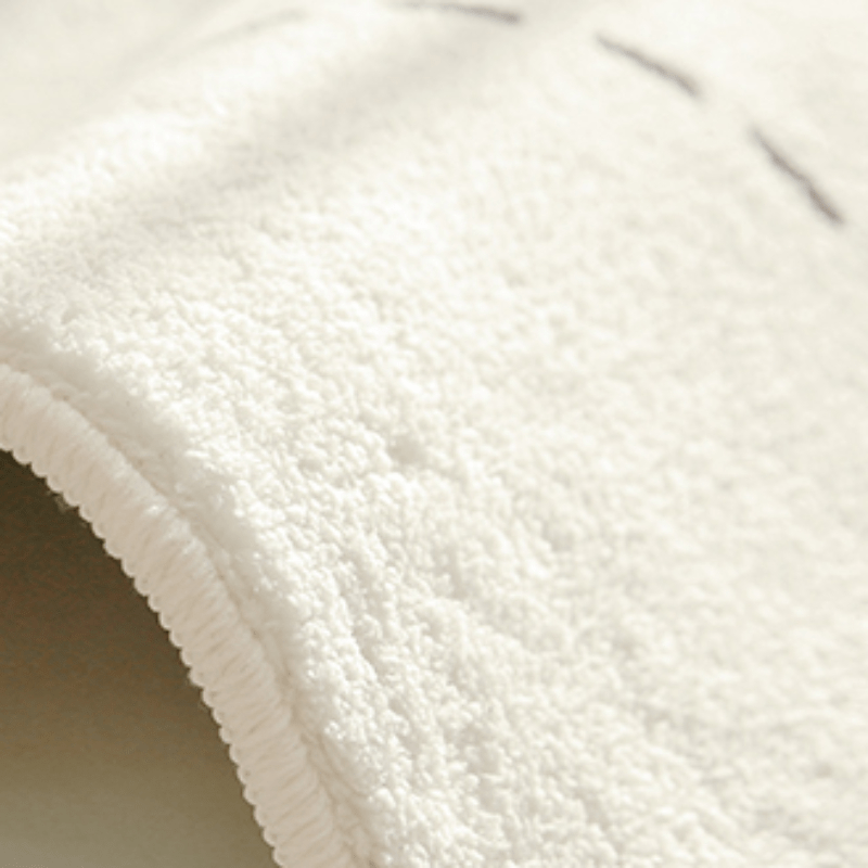 Luxurious Beige Geometric Area Mat - 1000g\u002Fm², 10mm Thick, Machine Washable, Irregular Shape, Soft & Plush, Perfect for Living Room, Bedroom, or Office Decor, Rugs for Living Room