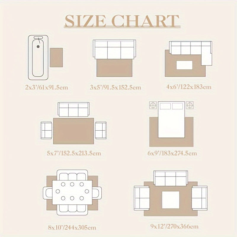 YIHOUSE Area Rugs Non-Shedding Washable Rug, Bedroom Living Room Dining Room Office Nonslip Modern Throw Rugs Soft Faux Wool Carpet Indoor Contemporary Striped Rugs Black And White Rug Home Decor, Room Decor